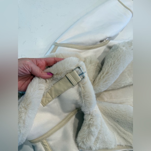 Zara Women's shearling Teddy Jacket - Picture 5 of 5